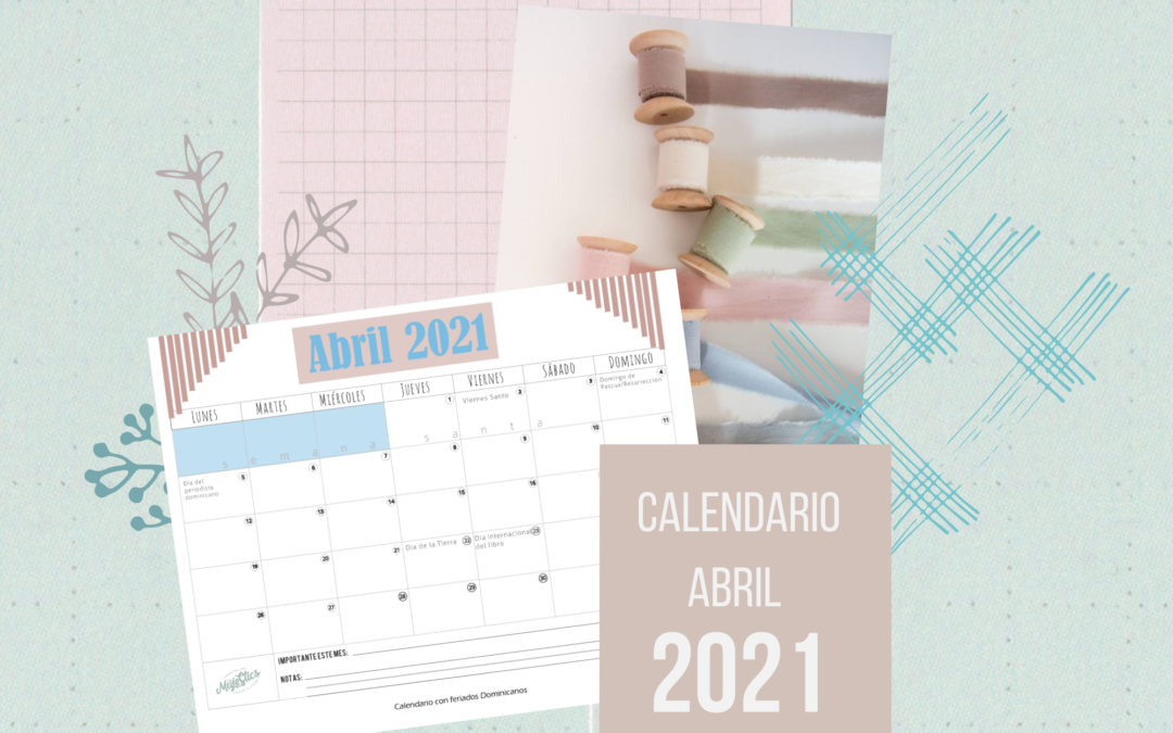Calendario Abril 2021